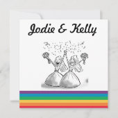 結婚式招待状 招待状 (正面)