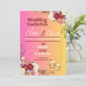 結婚式招待状 招待状 (スタンド正面)