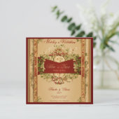 結婚式招待状 招待状 (スタンド正面)