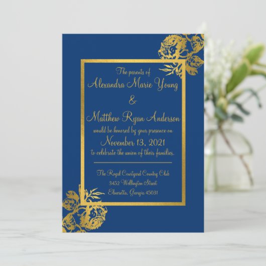 結婚式招待状 招待状 (スタンド正面)