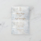 結婚式招待状 招待状 (内部)