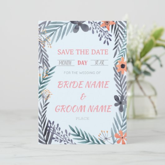 結婚式招待状 招待状 (スタンド正面)