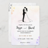 結婚式招待状 招待状 (正面/裏面)