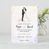 結婚式招待状 招待状 (スタンド正面)