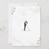 結婚式招待状 招待状 (裏面)