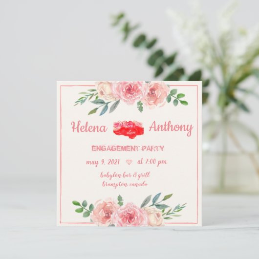 結婚式招待状 招待状 (スタンド正面)