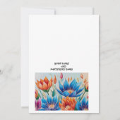 結婚式招待状 招待状 (裏面)