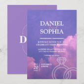 結婚式招待状 招待状 (正面/裏面)