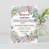 結婚式招待状 招待状 (スタンド正面)