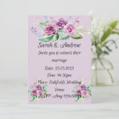 結婚式招待状 招待状 (スタンド正面)