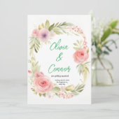 結婚式招待状 招待状 (スタンド正面)