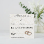 結婚式招待状 招待状 (スタンド正面)