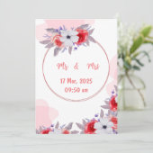 結婚式招待状 招待状 (スタンド正面)