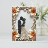 結婚式招待状 招待状 (スタンド正面)