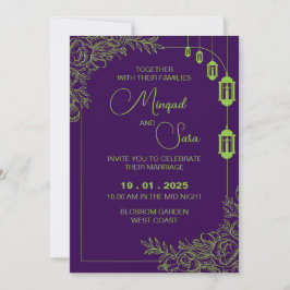 結婚式招待状 招待状