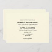 結婚式招待状 |持ち運び&持ち運び 招待状 (正面/裏面)