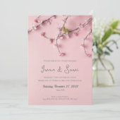 結婚式招待状, 春の招待 招待状 (スタンド正面)