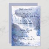 結婚式招待状|滝の紫 招待状 (正面/裏面)