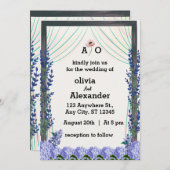 結婚式招待状 特別な 招待状 (正面/裏面)