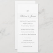 結婚式招待状|特集I|w 招待状 (正面/裏面)