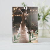 結婚式招待状 - 現代的でおしゃれ、クラシック 招待状 (スタンド正面)