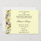 結婚式招待状、発表、招待状 招待状 (裏面)