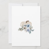 結婚式招待状、秋イン・ラブ結婚ズ 招待状 (裏面)