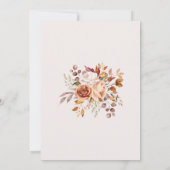 結婚式招待状、秋イン・ラブ結婚ズ 招待状 (裏面)