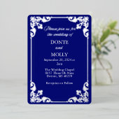 結婚式招待状 箔招待状 (立ち正面)