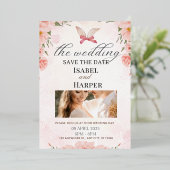 結婚式招待状 箔招待状 (立ち正面)