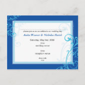 結婚式招待状::素晴らしい6 インビテーションポストカード (裏面)