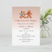 結婚式招待状 ~結婚する季節~ 招待状 (スタンド正面)