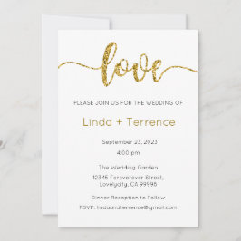 結婚式招待状、結婚の固定、ハート 招待状