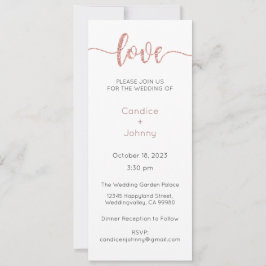 結婚式招待状、結婚の固定、ハート 招待状