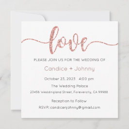 結婚式招待状、結婚の文房具、愛 招待状