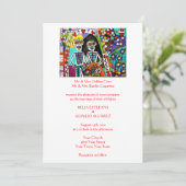 結婚式招待状（長方形） - Deadの日 招待状 (スタンド正面)