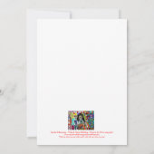 結婚式招待状（長方形） - Deadの日 招待状 (裏面)