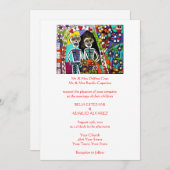 結婚式招待状（長方形） - Deadの日 招待状 (正面/裏面)