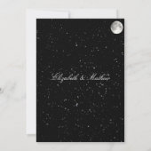 結婚式招待状 | Starry Night 招待状 (裏面)