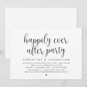 結婚式挙式のみパーティー 招待状 (正面/裏面)