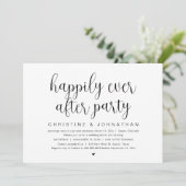 結婚式挙式&ハッピーエバーアフターパーティー 招待状 (スタンド正面)