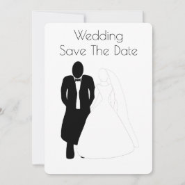 結婚式新郎新婦の日付を保存 セーブザデート