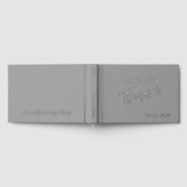 結婚式日日付金ゴールド ゲストブック (全面)