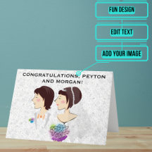 結婚式日祝いカー男女兼用ド