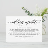 結婚式最新情報 | 少人数の結婚式 案内状 (スタンド正面)
