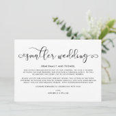 結婚式最新情報 | 少人数の結婚式 案内状 (スタンド正面)