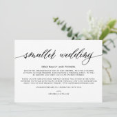 結婚式最新情報 | 少人数の結婚式 案内状 (スタンド正面)