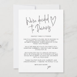 結婚式最新情報 縮小版  フォント 案内状