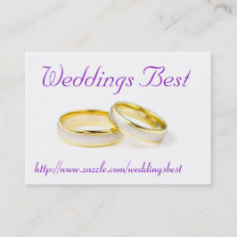 結婚式最高の 名刺