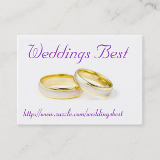 結婚式最高の 名刺